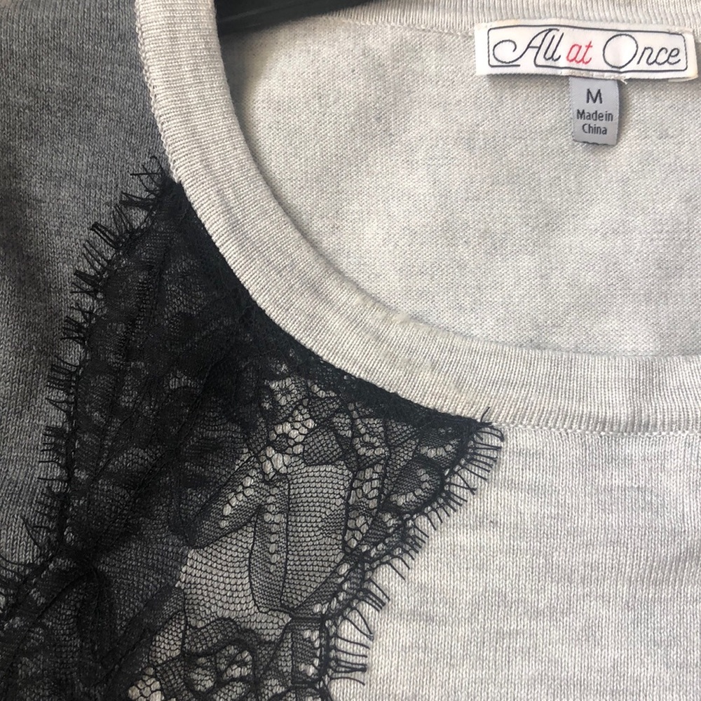 Lace Detailed Sweater - Picture 4 of 4